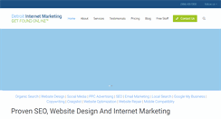 Desktop Screenshot of detroitinternetmarketing.com